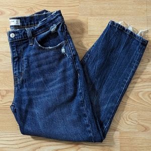 Abercrombie & Fitch The Boyfriend Mid Rise Jeans Size 27 Short or 4S